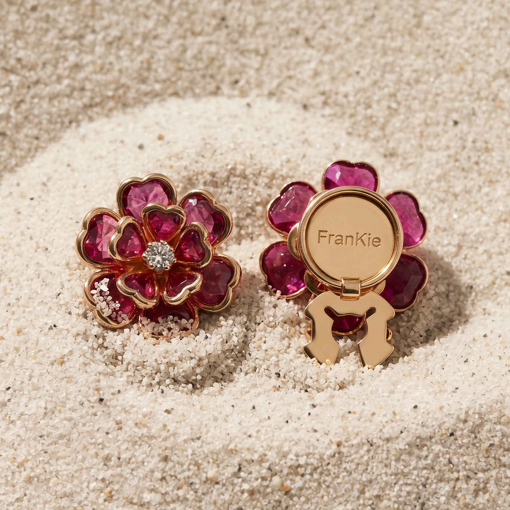 Mini Violet I Button cover