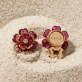Mini Violet I Button cover