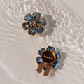Teal mini I Button cover